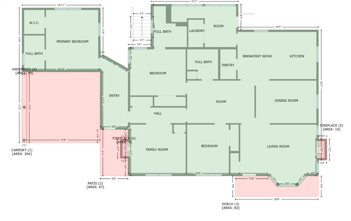 Fairfield Dr - floor plan