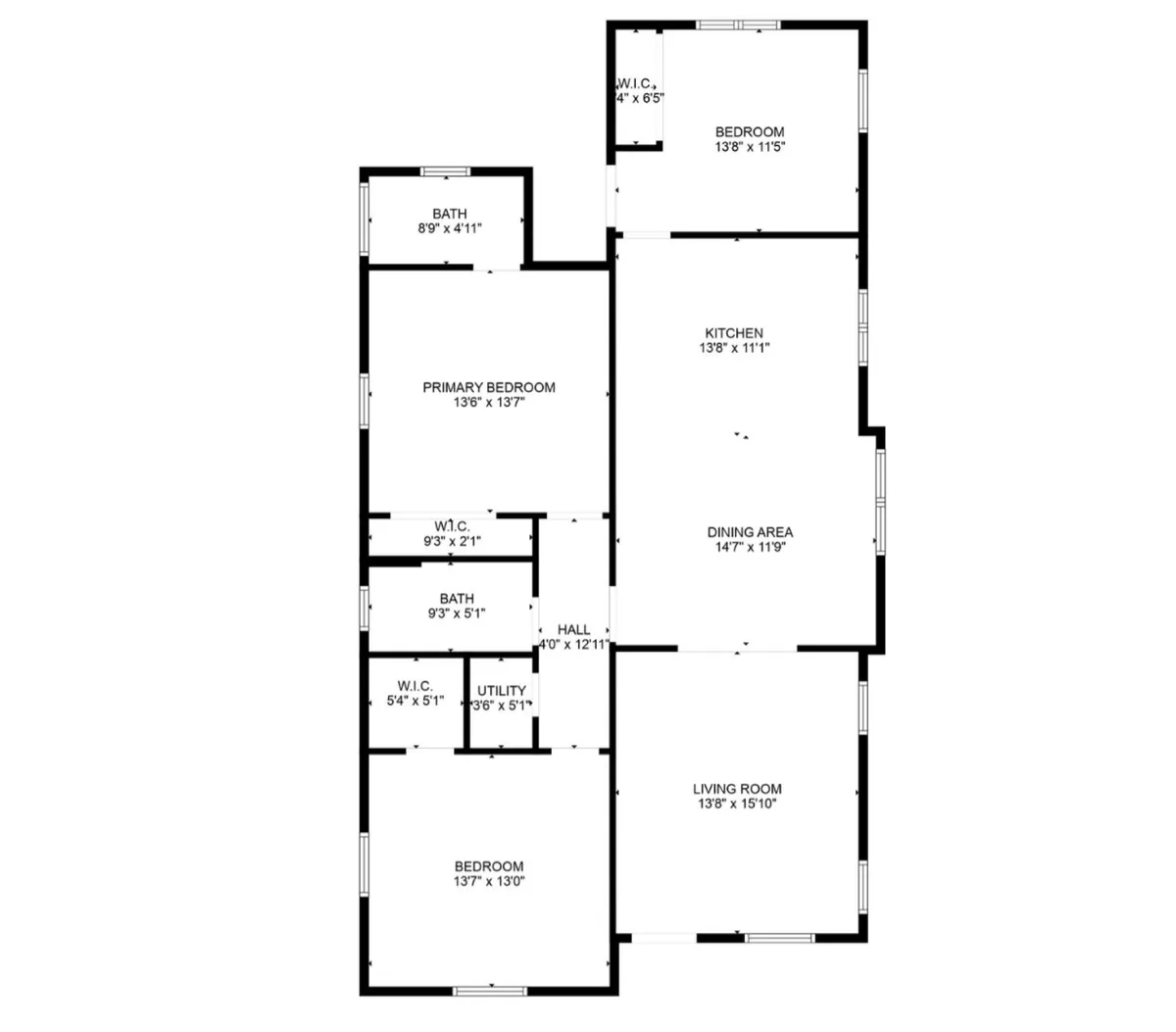 Orange St - floor plan